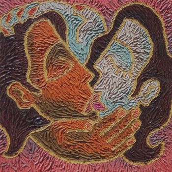 Ζωγραφική με τίτλο ""Soul to Squeeze I"" από Paul Arenas, Αυθεντικά έργα τέχνης