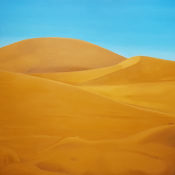 Картина под названием "Venus du désert" - Paula Valdivia, Подлинное произведение искусства, Масло Установлен на Деревянная р…