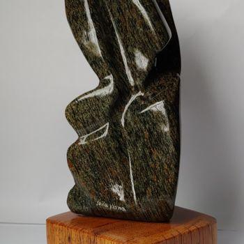 Скульптура под названием "Abstrata 8" - Leila Viana, Подлинное произведение искусства, Камень