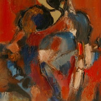 Painting titled "Danseuse de rock" by Paul Breugelmans, Original Artwork