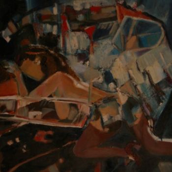 Painting titled "Passionément" by Paul Breugelmans, Original Artwork