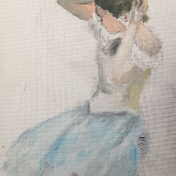 Painting titled "Danseuse" by Paulette Desse, Original Artwork, Acrylic