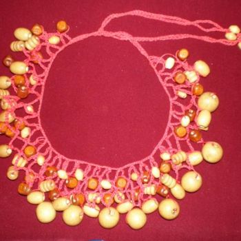 手工艺品 标题为“Collar tejido con p…” 由Paulette, 原创艺术品