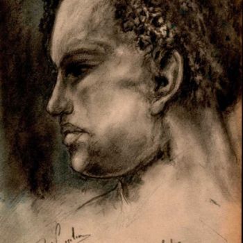 Dibujo titulada "Elagabalus" por Paul Gosselin, Obra de arte original