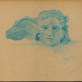 Drawing titled "Hypnos" by Paul Gosselin, Original Artwork, Other