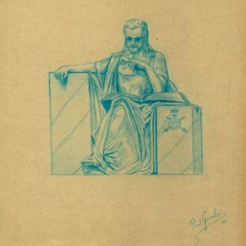 Zeichnungen mit dem Titel "Jan van Leiden" von Paul Gosselin, Original-Kunstwerk, Andere