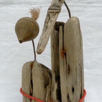 Sculpture intitulée "Toupie or not toupie" par Paul Herail, Œuvre d'art originale