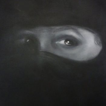 Drawing titled "Beyond The veil" by Paul Horton, Original Artwork, Other