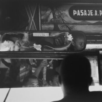 Fotografía titulada "Camino a Portobelo" por Pauline Clukker, Obra de arte original, Fotografía analógica