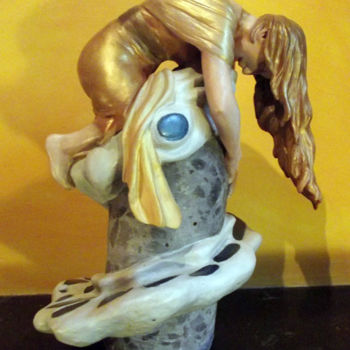 Rzeźba zatytułowany „La tour” autorstwa Pauline Balland, Oryginalna praca, Technika mieszana