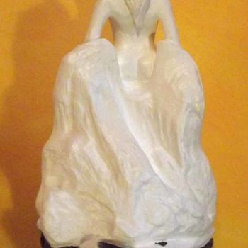 Sculpture titled "L'élan" by Pauline Balland, Original Artwork, Mixed Media