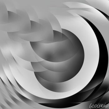 「A l'infini」というタイトルのデジタルアーツ Poliumによって, オリジナルのアートワーク, 3Dスカルプティング
