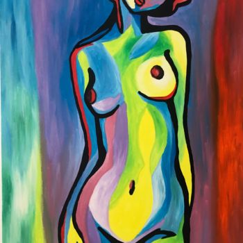 Painting titled "Original acrylics -…" by Paulo Martin, Original Artwork, Acrylic