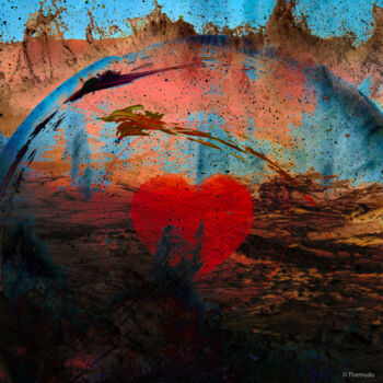Digital Arts titled "Feelings" by Paulo Themudo, Original Artwork, Digital Painting