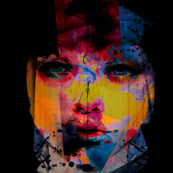 Digital Arts titled "Falling Apart" by Paulo Themudo, Original Artwork, Digital Painting