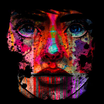 Digital Arts titled "Emotional Coma" by Paulo Themudo, Original Artwork, Digital Painting