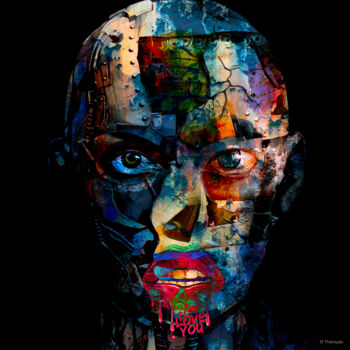 「Do You Feel The Sam…」というタイトルのデジタルアーツ Paulo Themudoによって, オリジナルのアートワーク, デジタル絵画