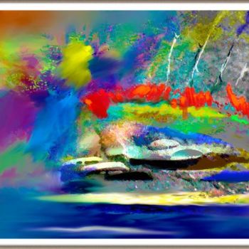 Digital Arts titled "L'ile joyeuse" by Paul Surdulescu, Original Artwork