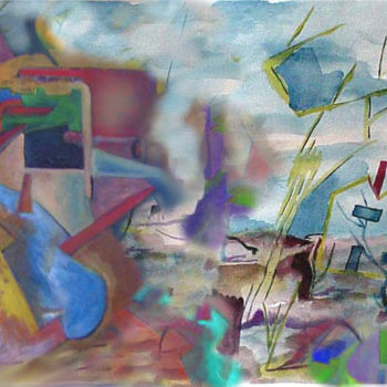 Картина под названием "cata1.jpg" - Paulyvalent (Paul Elie), Подлинное произведение искусства