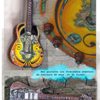 Malerei mit dem Titel "guitaremidi.jpg" von Paulyvalent (Paul Elie), Original-Kunstwerk