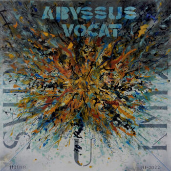 绘画 标题为“1191 NR (Abyssus vo…” 由Pavel A.Richtr, 原创艺术品, 丙烯