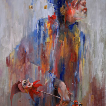 Peinture intitulée "lir 1" par Pavel Filin, Œuvre d'art originale, Huile Monté sur Châssis en bois