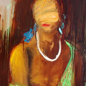 Malerei mit dem Titel "portrait" von Pavel Klimov, Original-Kunstwerk, Öl