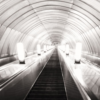Photography titled "Morning subway" by Pavel Olhovski, Original Artwork, Digital Photography