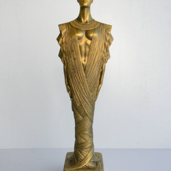 Escultura titulada ""Нефертити"" por Pavel Zhukovskii, Obra de arte original, Plástico