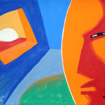 Рисунок под названием "Закат" - Павел Мухортов, Подлинное произведение искусства, Другой