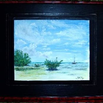 Painting titled "Mangrove" by Pavouk7, Original Artwork