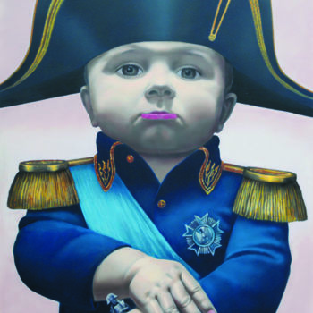 Arte digitale intitolato "Napoleon-young gene…" da Pawel Luchowski, Opera d'arte originale, Lavoro digitale 2D