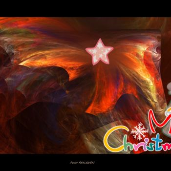 "merry christmas  ca…" başlıklı Dijital Sanat Le Sage Coyote tarafından, Orijinal sanat, 2D Dijital Çalışma