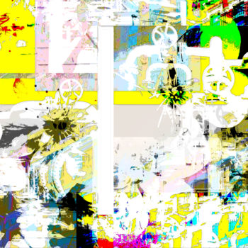 Цифровое искусство под названием "Defender" - Emmanuel Payet, Подлинное произведение искусства