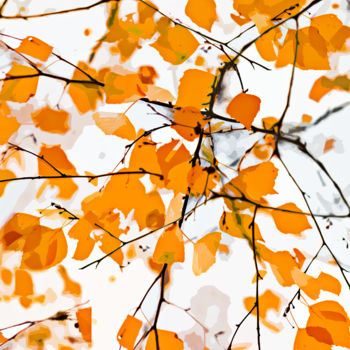 Digitale Kunst mit dem Titel "Seasons Change" von Emmanuel Payet, Original-Kunstwerk