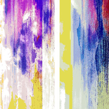 Arte digitale intitolato "Horizontal" da Emmanuel Payet, Opera d'arte originale
