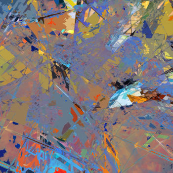 Цифровое искусство под названием "Area" - Emmanuel Payet, Подлинное произведение искусства, Фотомонтаж
