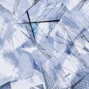 Цифровое искусство под названием "Ciel Sombre" - Emmanuel Payet, Подлинное произведение искусства, Фотомонтаж