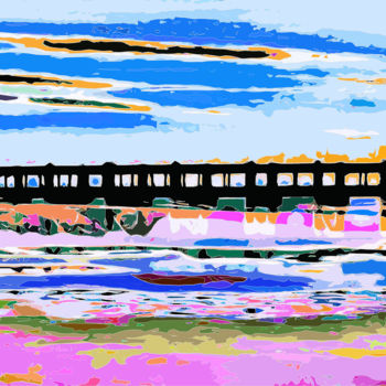 Digital Arts titled "Bridge" by Emmanuel Payet, Original Artwork, Photo Montage