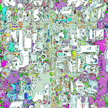 Цифровое искусство под названием "Crossroad" - Emmanuel Payet, Подлинное произведение искусства, Фотомонтаж