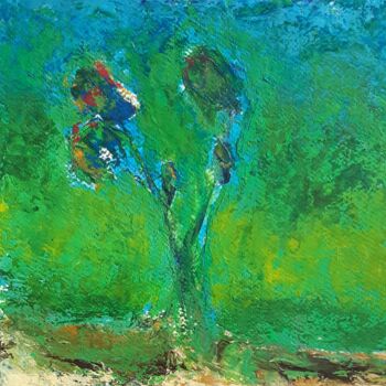 Pintura intitulada "Mise au vert" por Pboiko, Obras de arte originais, Acrílico