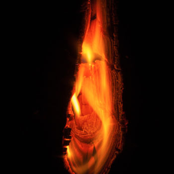 Photographie intitulée "Feu 02" par Pierre Boillon, Œuvre d'art originale, Photographie numérique