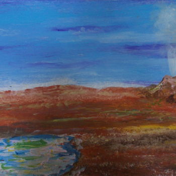 Peinture intitulée "Yellowstone.jpg" par Pascal Boulommier, Œuvre d'art originale, Acrylique