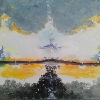Painting titled "Projet horizon.jpg" by Pascal Boulommier, Original Artwork