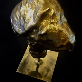 Sculpture intitulée "équicanin" par Priscilla Champelovier, Œuvre d'art originale