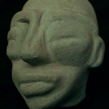 Sculpture intitulée "le sage" par Priscilla Champelovier, Œuvre d'art originale, Céramique