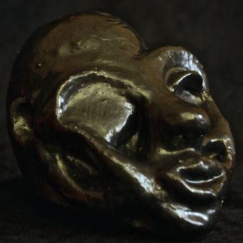 Escultura intitulada "la trempette" por Priscilla Champelovier, Obras de arte originais