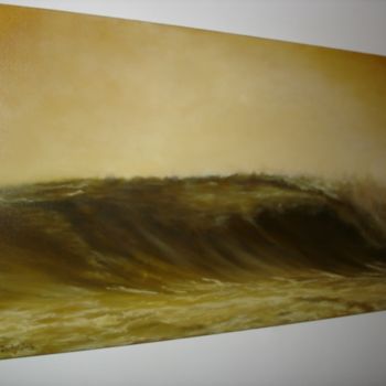 Painting titled "Surf" by Pascal Deveze, Original Artwork