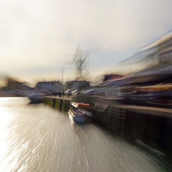 Fotografia intitulada "Trouville sur mer,…" por Philippe Dorléans, Obras de arte originais, Fotografia Não Manipulada Montad…