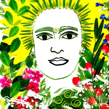 Pittura intitolato "fridasunflowerjune1…" da Drapala Gallery, Opera d'arte originale